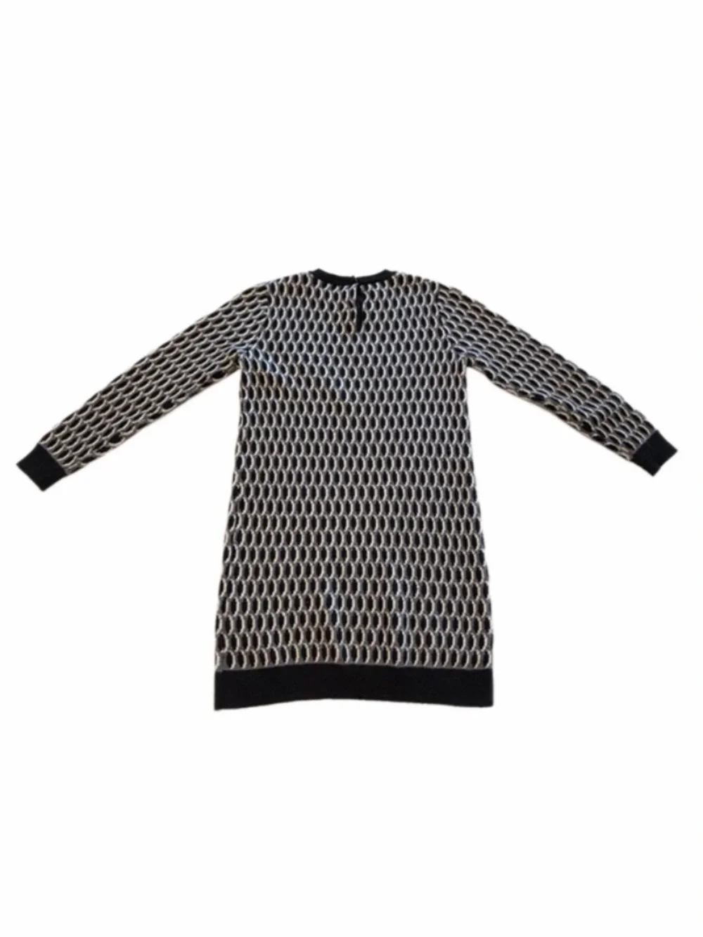 Kenzo Kids Embroidered Tiger Knit Sweater Dress